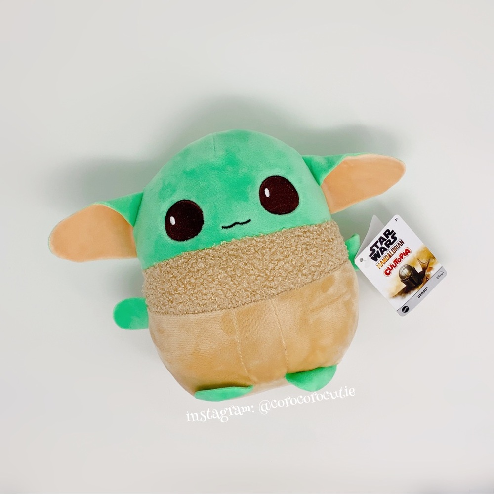 The Mandalorian Grogu The Child Cuutopia Plush Disney  Stuffed Animal Squishy